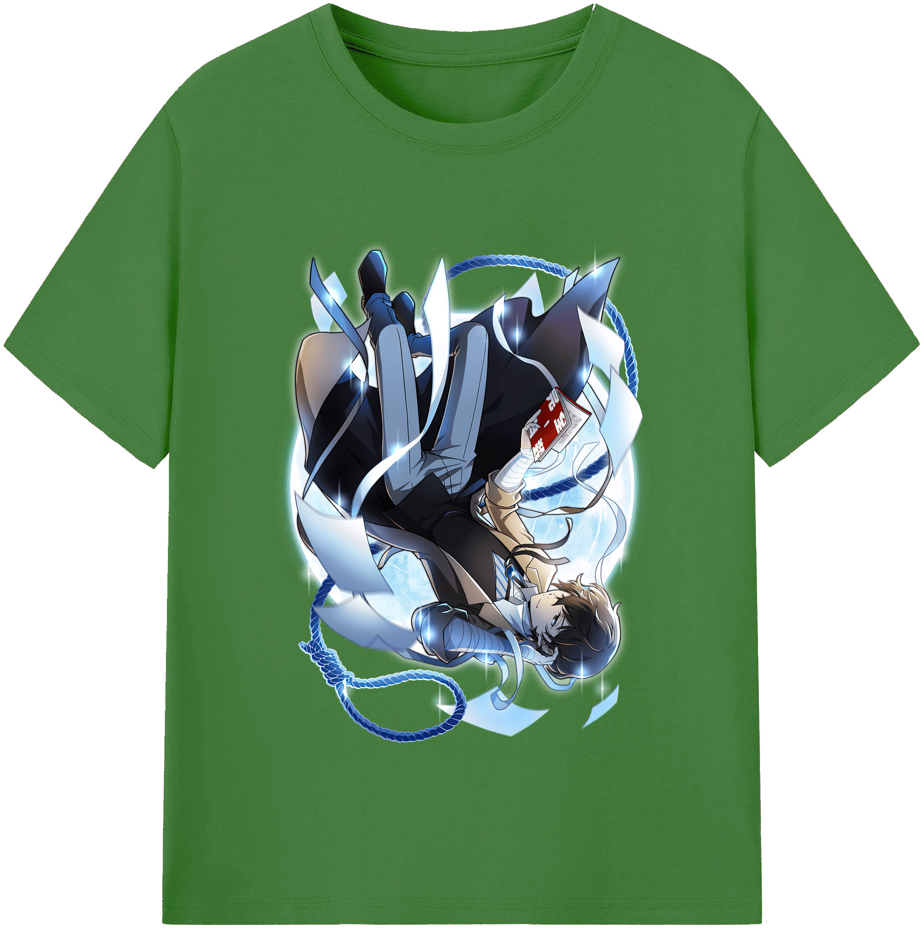 （画像用） 文豪ストレイドッグス Bungo Stray Dogs レディースカジュアルプリントTシャツ（綿100％）